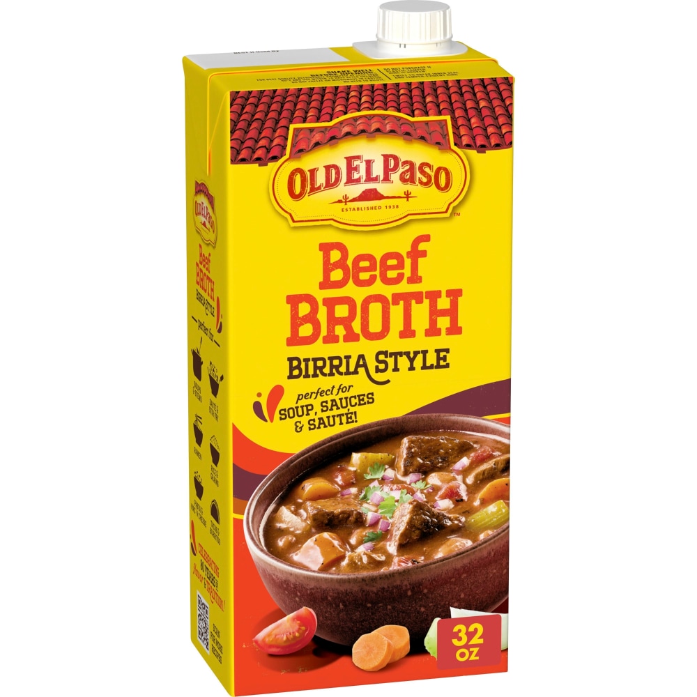 Old El Paso™ Gluten Free Birria Style Tacos Ramen and Spanish Rice Beef Broth