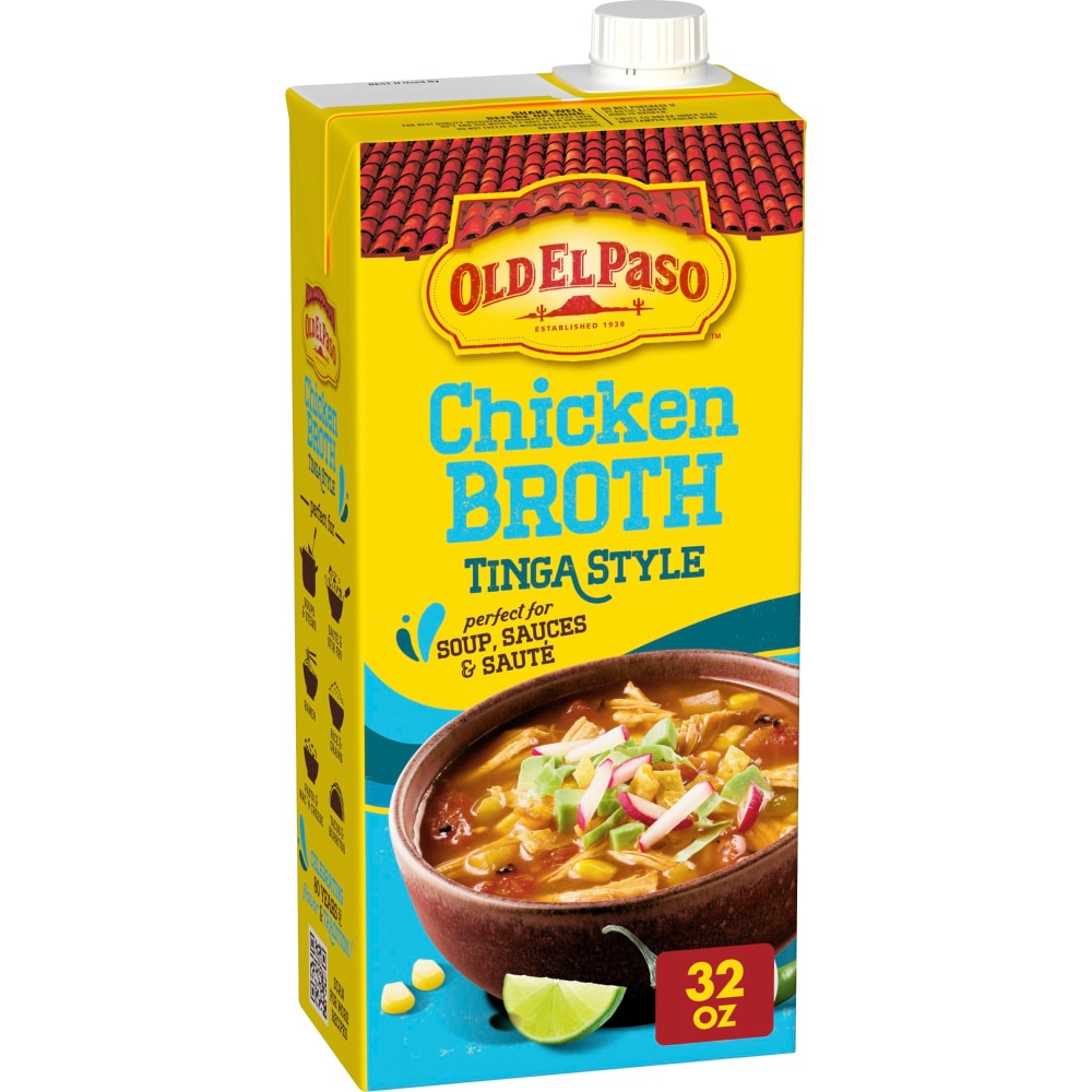 Old El Paso™ Gluten Free Tinga Style Ramen Spanish Rice and Soups Chicken Broth