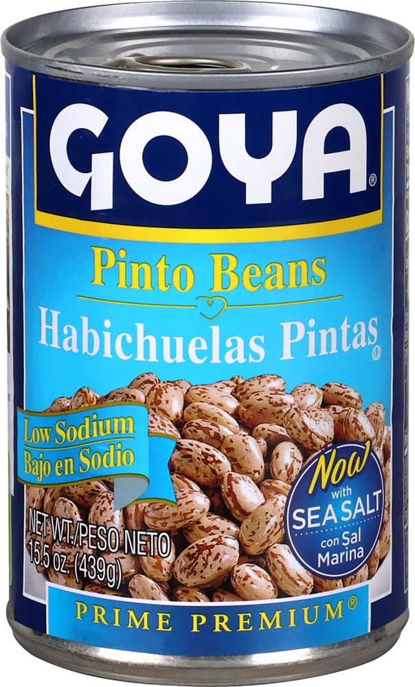 Goya Low Sodium Gluten Free Pinto Beans