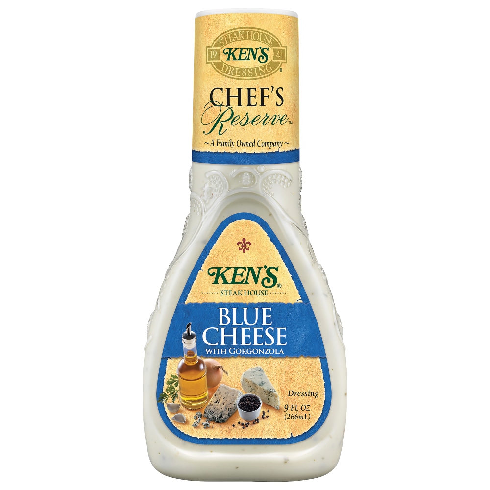 Ken’s Steak House® Chef’s Reserve Blue Cheese With Gorgonzola Salad Dressing