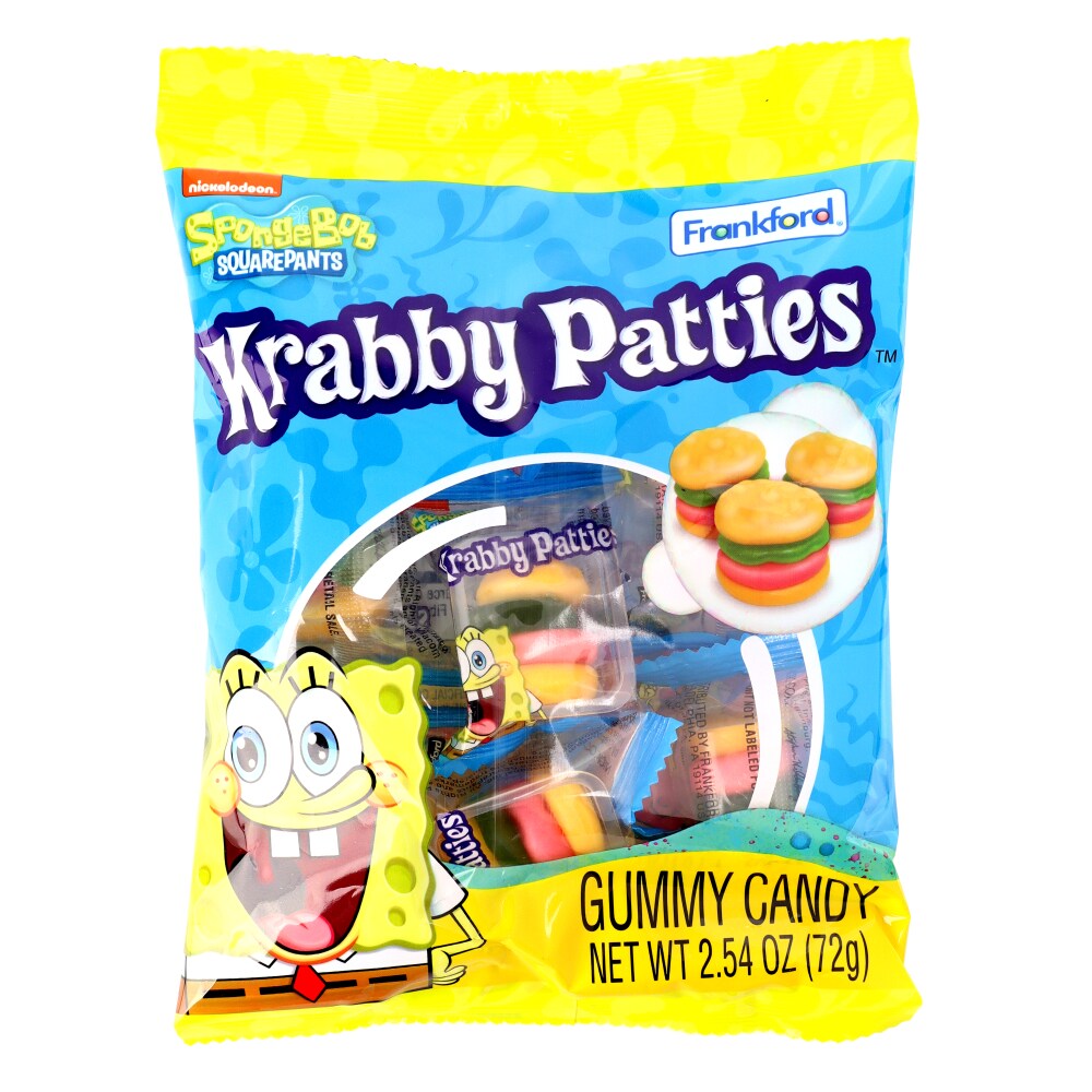 Frankford® Nickelodeon SpongeBob Krabby Patties™ Gummy Candy Bag