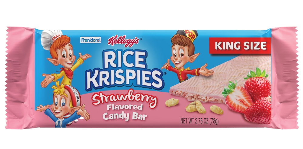 Frankford® Kellogg’s® Rice Krispies® Strawberry Candy Bar