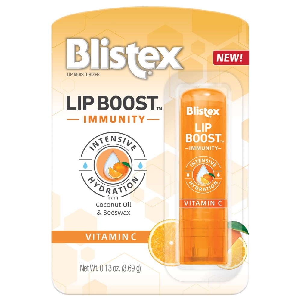Blistex Lip Balm Boost Immunity with Coconut Oil Vitamin C & Beeswax