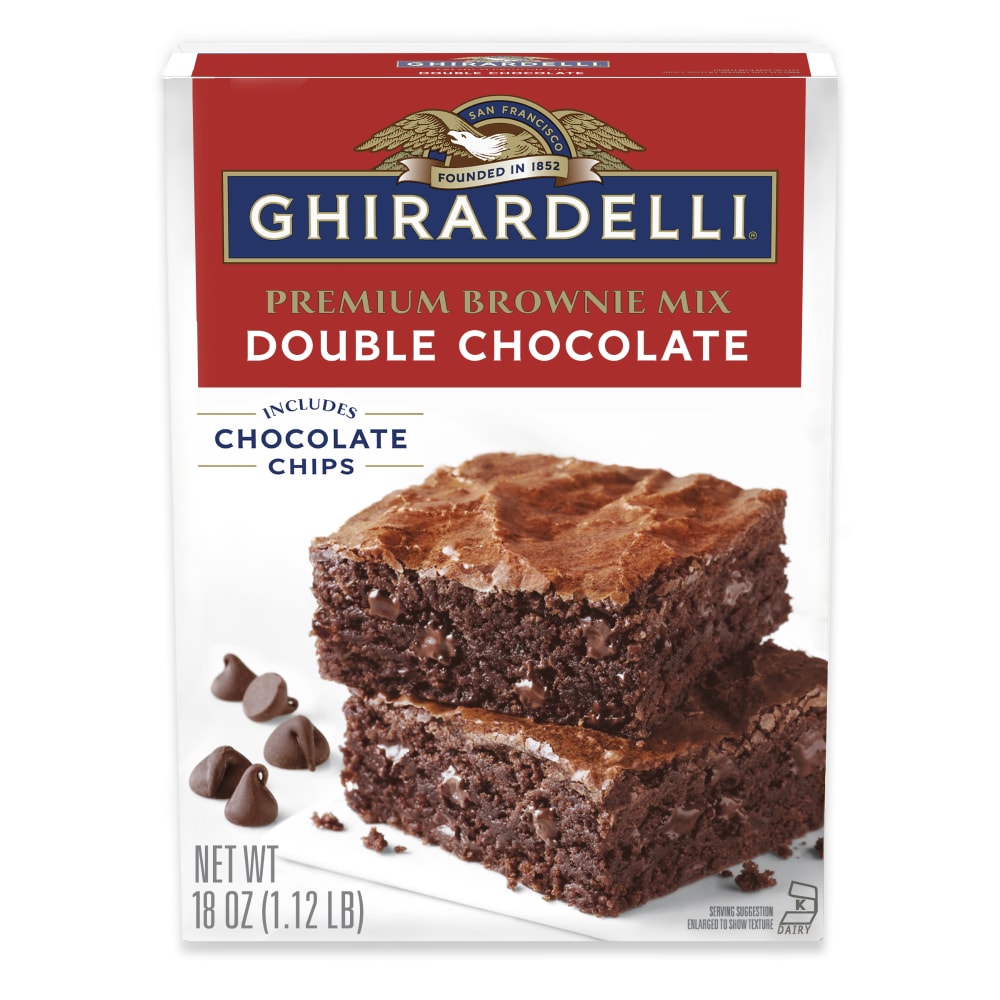 Ghirardelli® Double Chocolate Brownie Mix