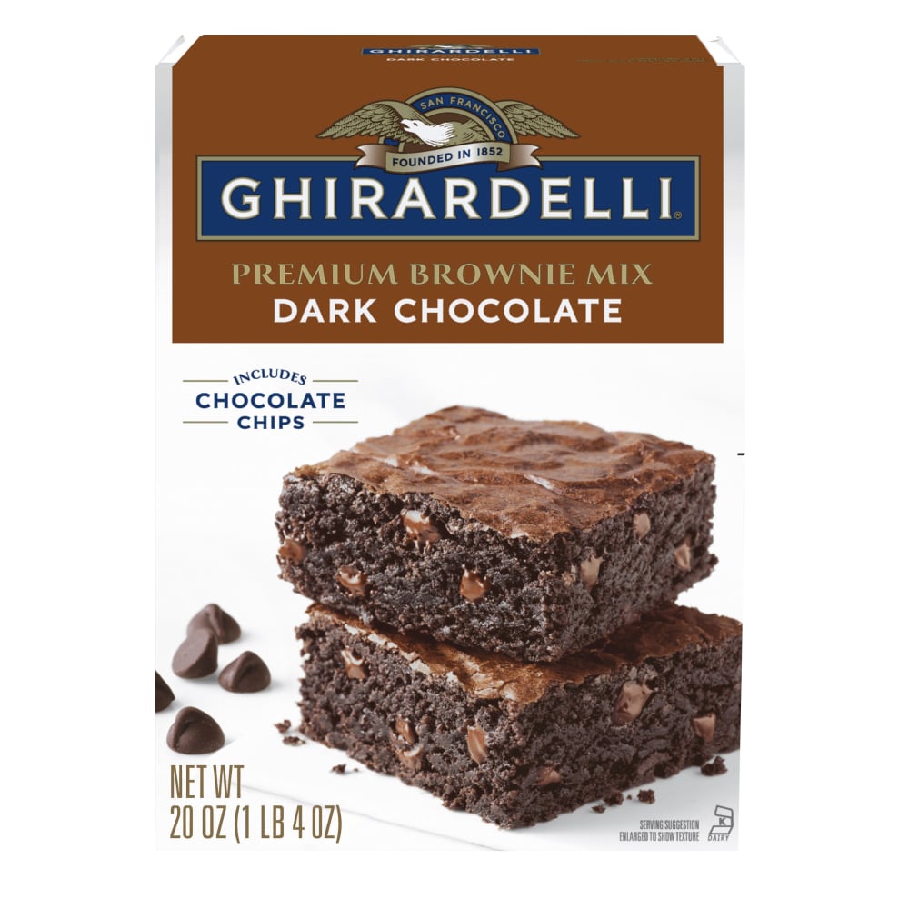 Ghirardelli® Dark Chocolate Premium Brownie Mix