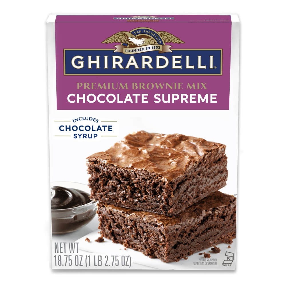 Ghirardelli® Supreme Chocolate Premium Brownie Mix