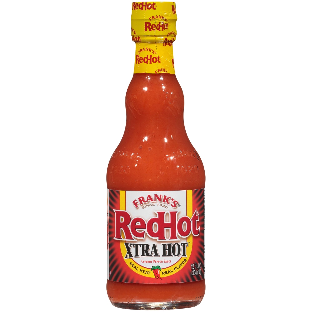 Frank’s RedHot Xtra Hot Sauce, 12.0 fl oz