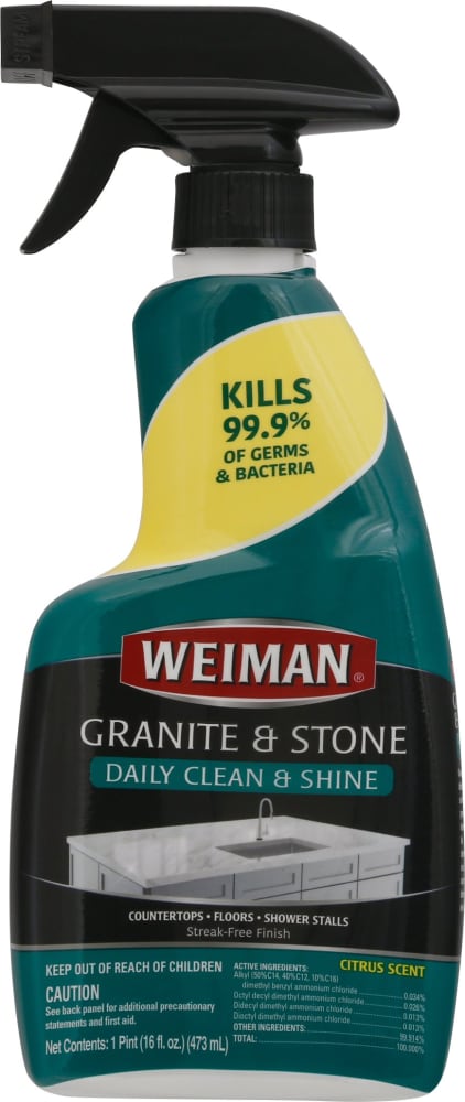 Weiman® Granite & Stone Daily Clean & Shine Citrus Scent Cleaner