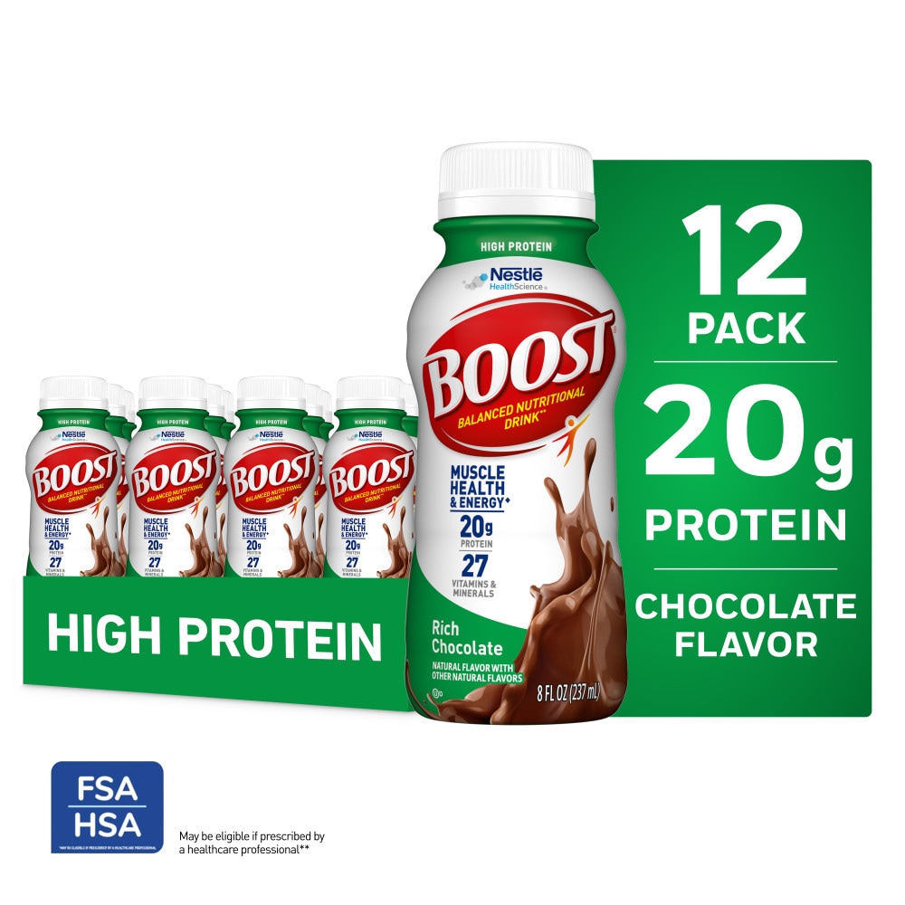 BOOST High Protein Ready to Drink Chocolate Protein Shake Multipack