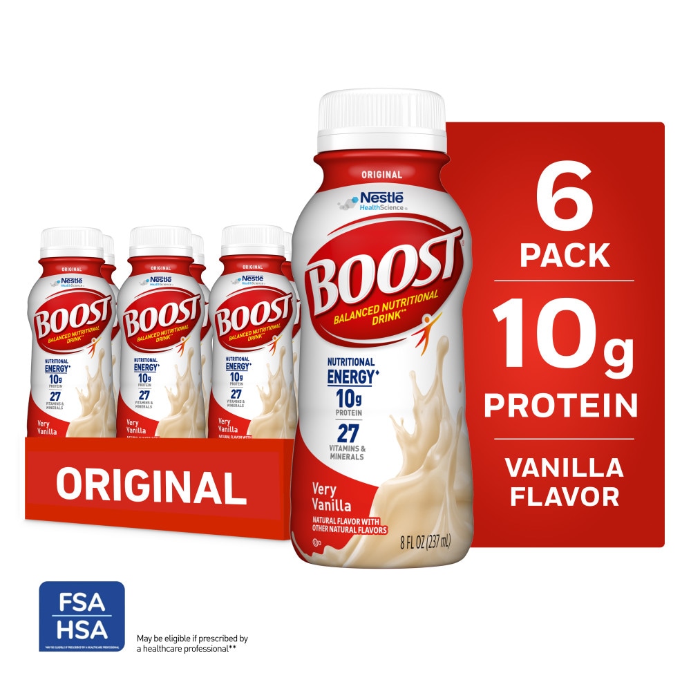 BOOST Original Ready to Drink Vanilla Protein Shake Multipack