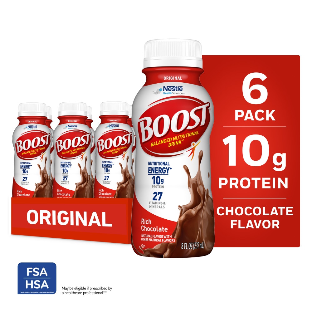 BOOST Original Ready to Drink Chocolate Protein Shake Multipack