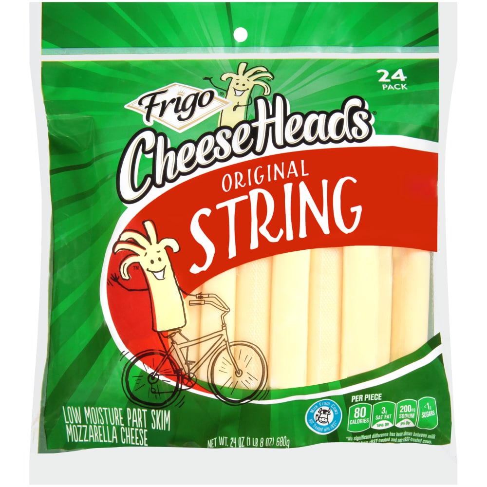 Frigo® Cheese Heads® Original Mozzarella String Cheese