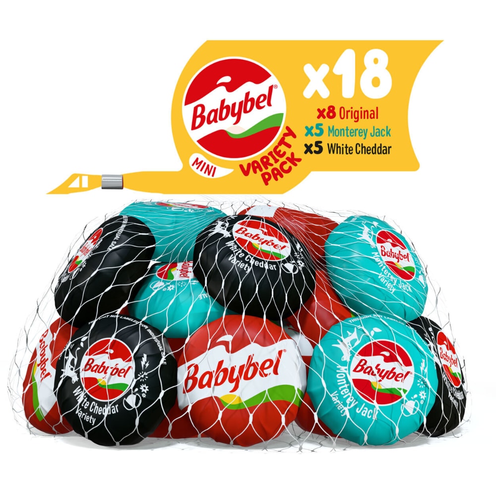Babybel® Variety Pack Snack Cheese, 12.7 oz (18 Count)