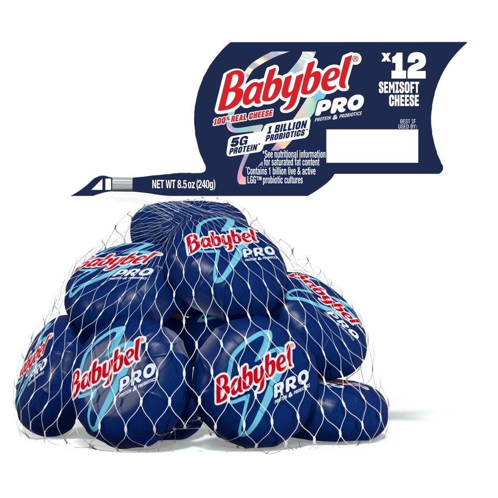 Babybel® Pro (Protein + Probiotics) Snack Cheese, 8.5 oz (12 Count) ​