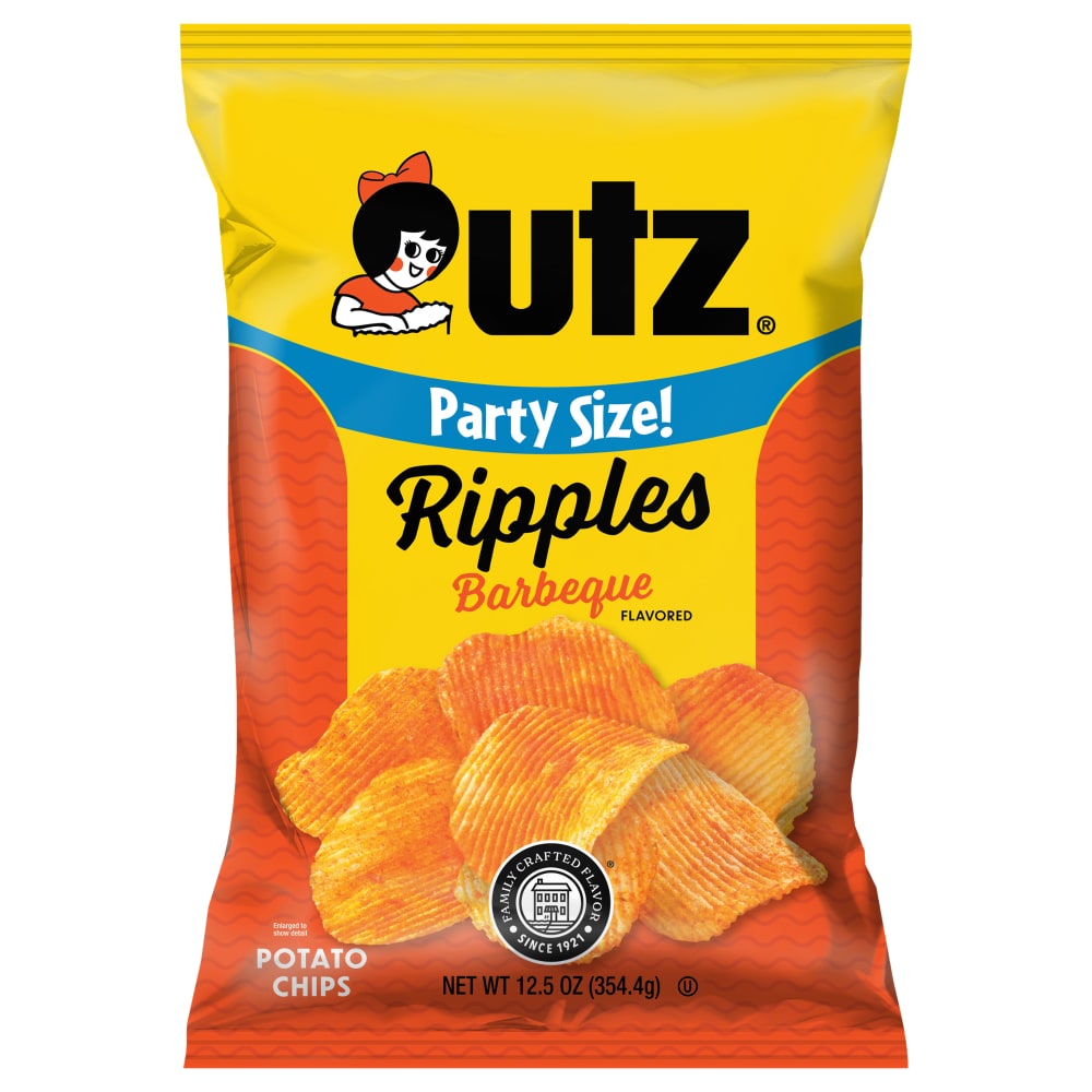 UTZ® Party Size Ripples Barbeque Chips