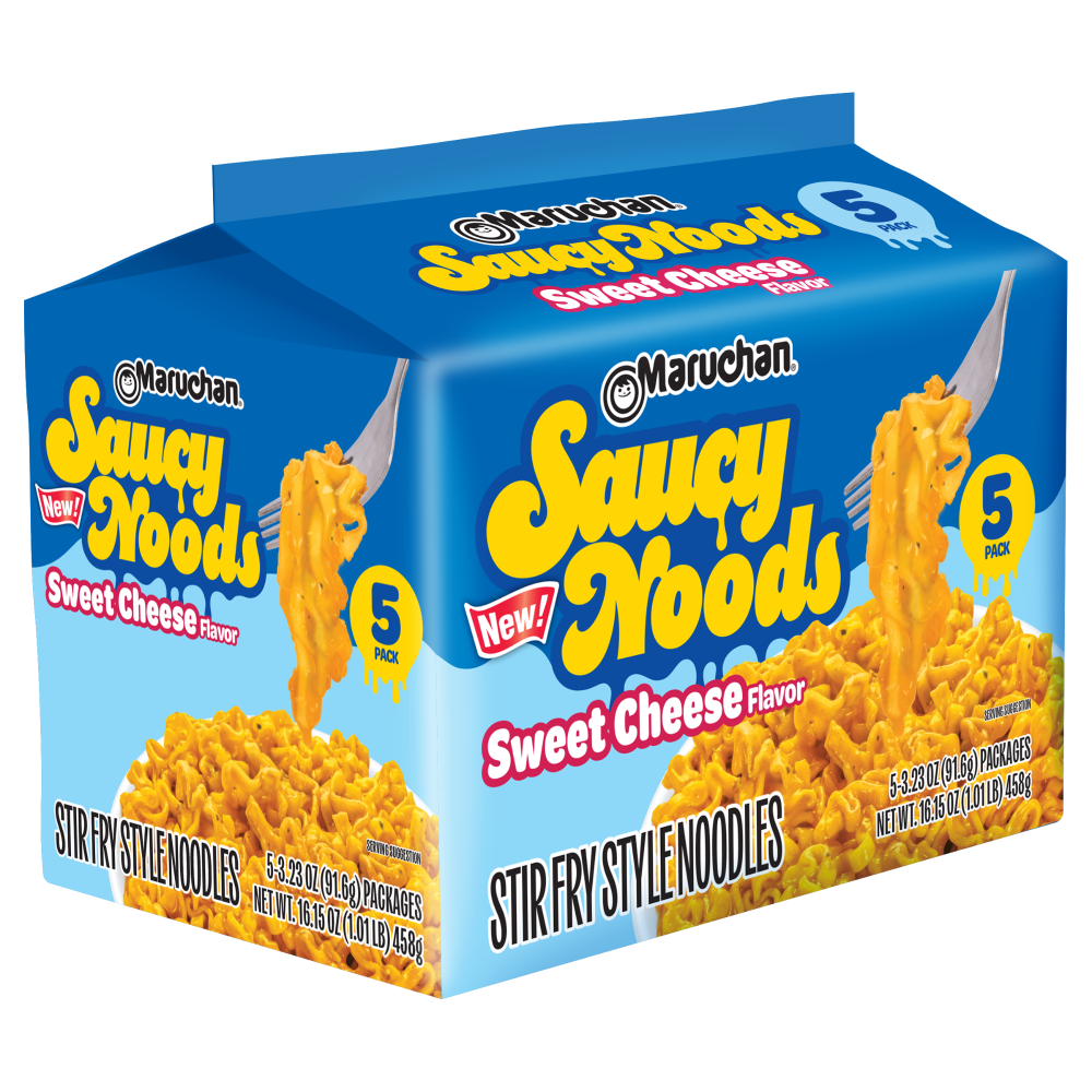 Maruchan® Saucy Noods, Stir Fry Style Noodles, Sweet Cheese