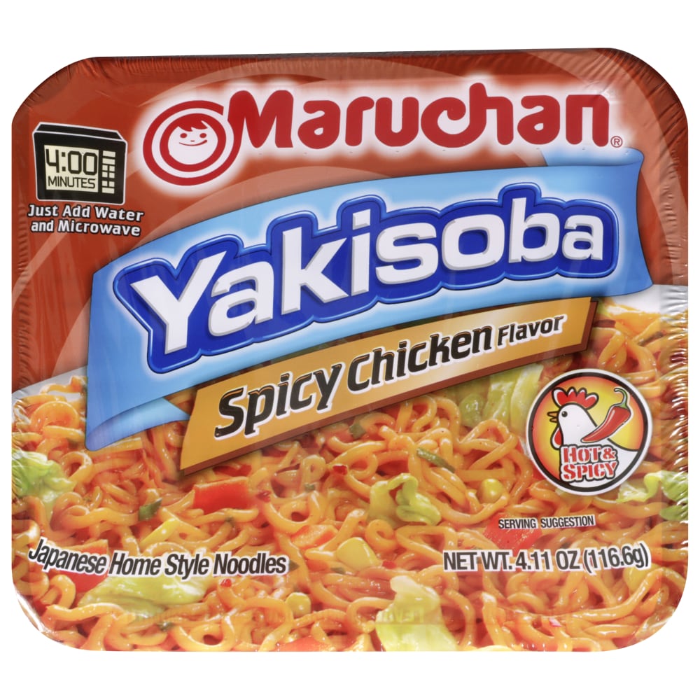 Maruchan® Fire Yakisoba Noodles, Spicy Chicken