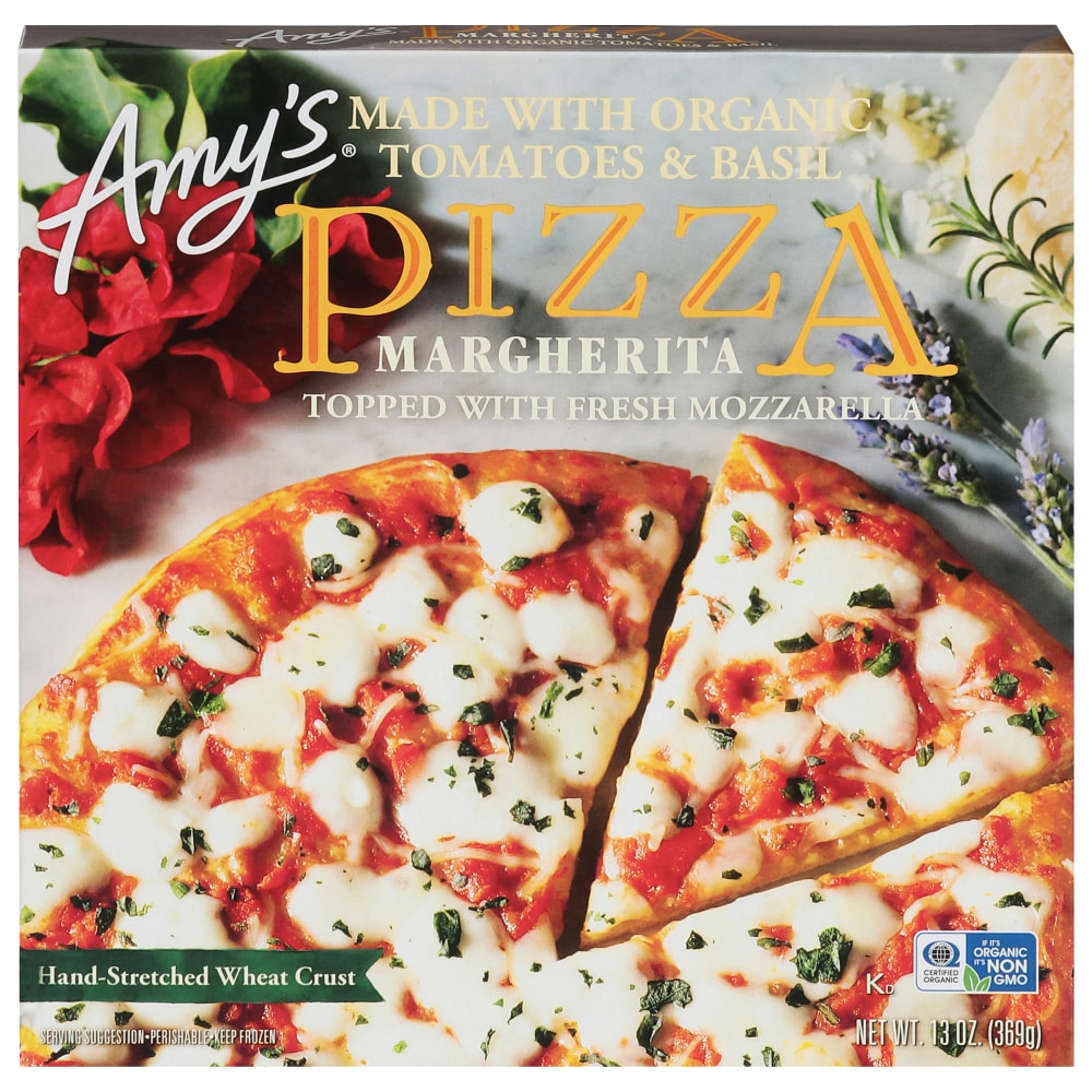 Amy’s® Margherita Organic Wheat Thin Crust Frozen Pizza