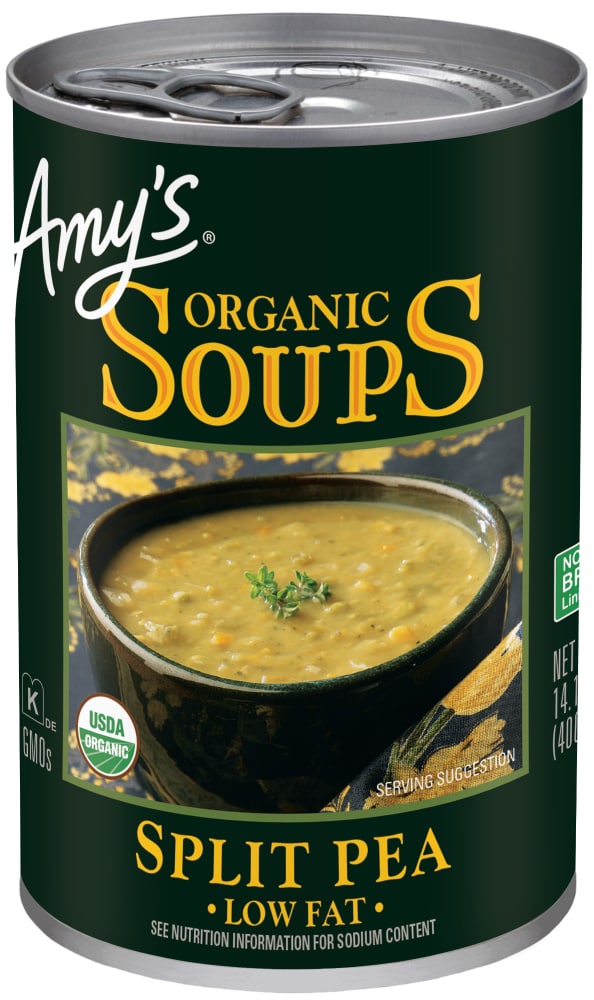 Amy’s® Organic Low Fat Split Pea Soup