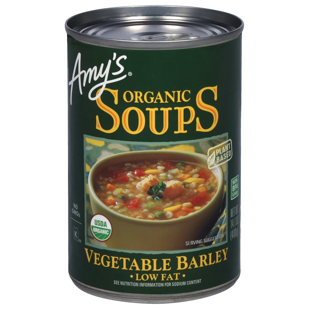 Amy’s® Organic Vegetable Barley Soup
