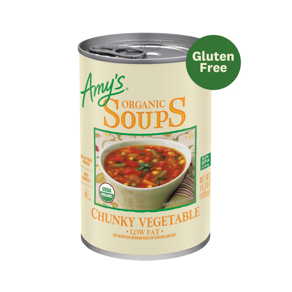 Amy’s Organic Low Fat Chunky Vegetable Soup