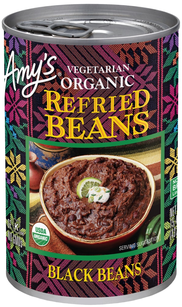 Amy’s Organic Refried Black Beans