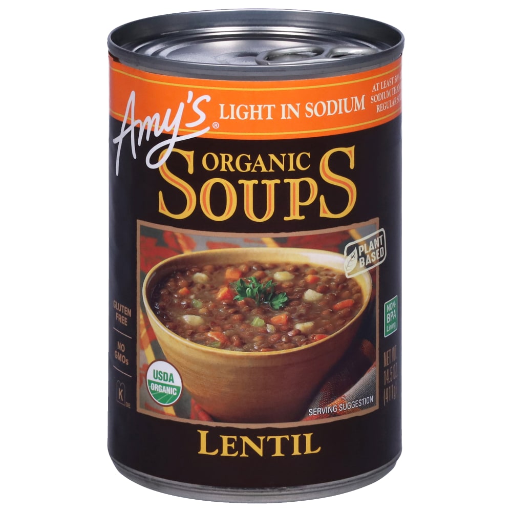 Amy’s® Organic Light in Sodium Lentil Soup