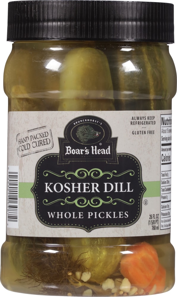 Boar’s Head Kosher Dill Whole Pickles