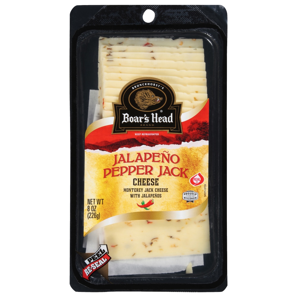 Boar’s Head Jalapeño Pepper Jack Cheese