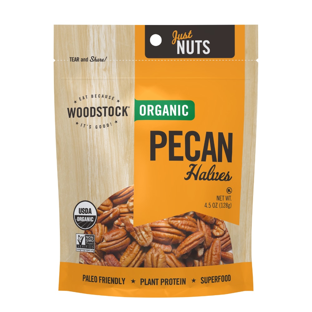 Woodstock® Organic Pecan Halves