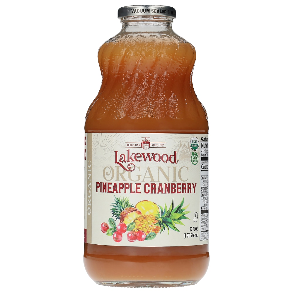 Lakewood® Organic Pineapple Cranberry Juice
