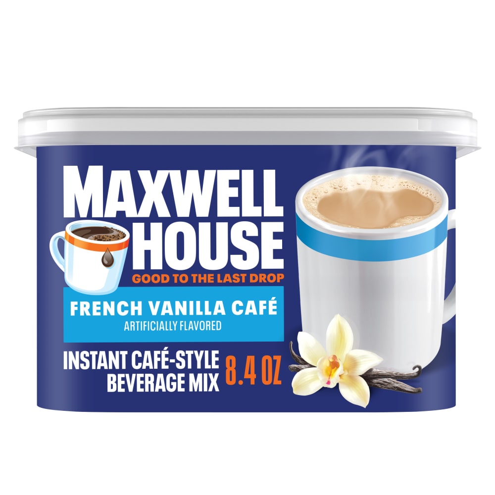Maxwell House International French Vanilla Café Instant Coffee