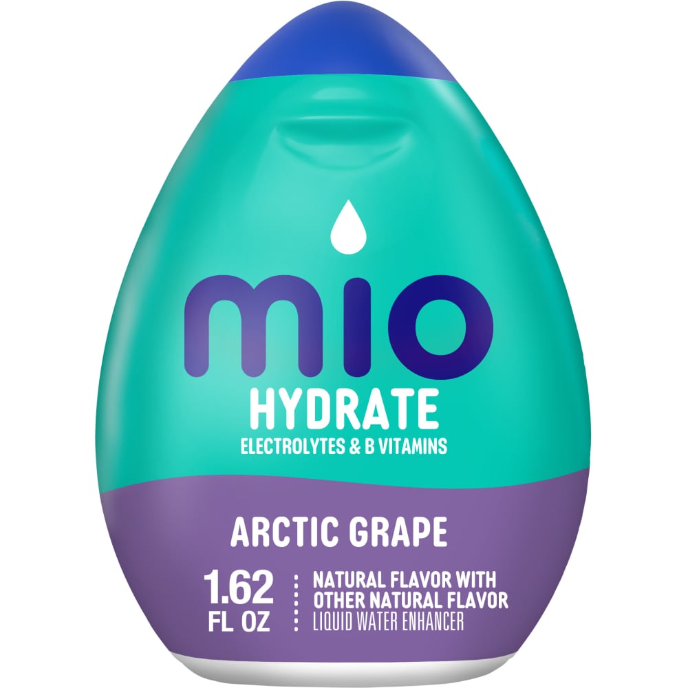 mio Hydrate Electrolytes & B Vitamins Arctic Grape Water Enhancer Bottle