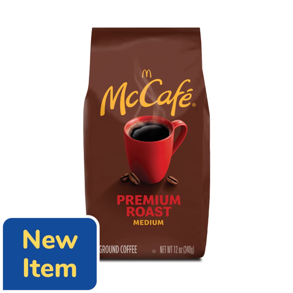 McCafé Premium Roast, Medium Roast Ground Coffee Bagged