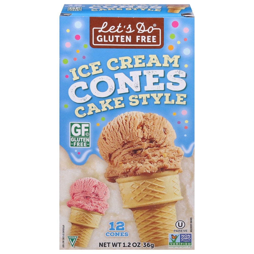 Let’s Do® Organic Gluten Free Ice Cream Cones