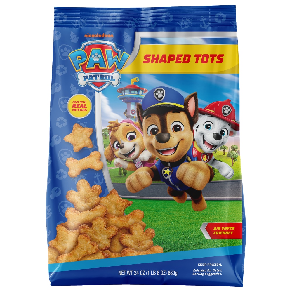 Paw Patrol® Shaped Tots, Frozen 24 oz Bag