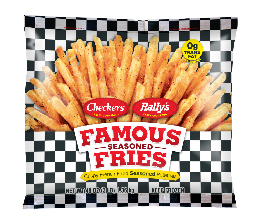Checkers®/Rally’s® Famous Fries Crispy French Fried Seasoned Potatoes