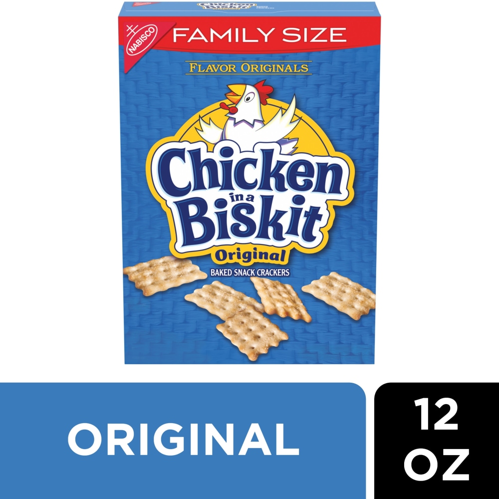 CHICKEN IN A BISKIT Original Baked Crackers