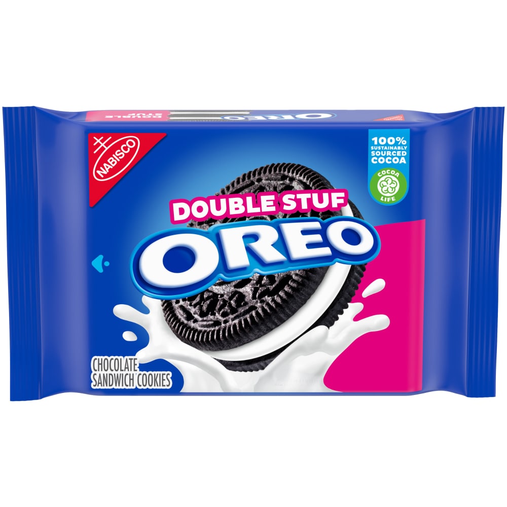 OREO Double Stuf Chocolate Sandwich Cookies