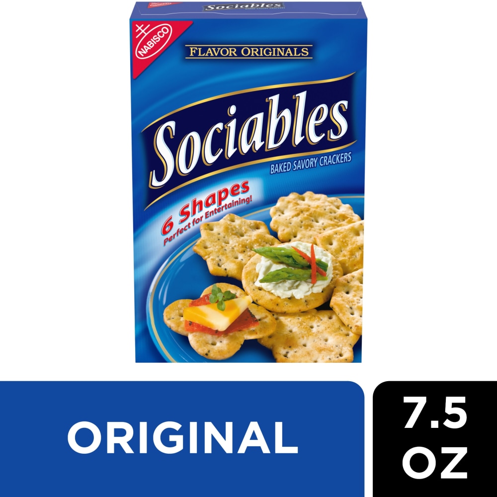 Flavor Originals Sociables Baked Savory Crackers