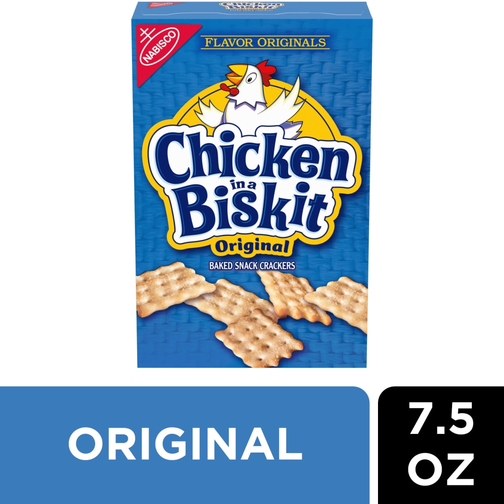 CHICKEN IN A BISKIT Original Baked Crackers