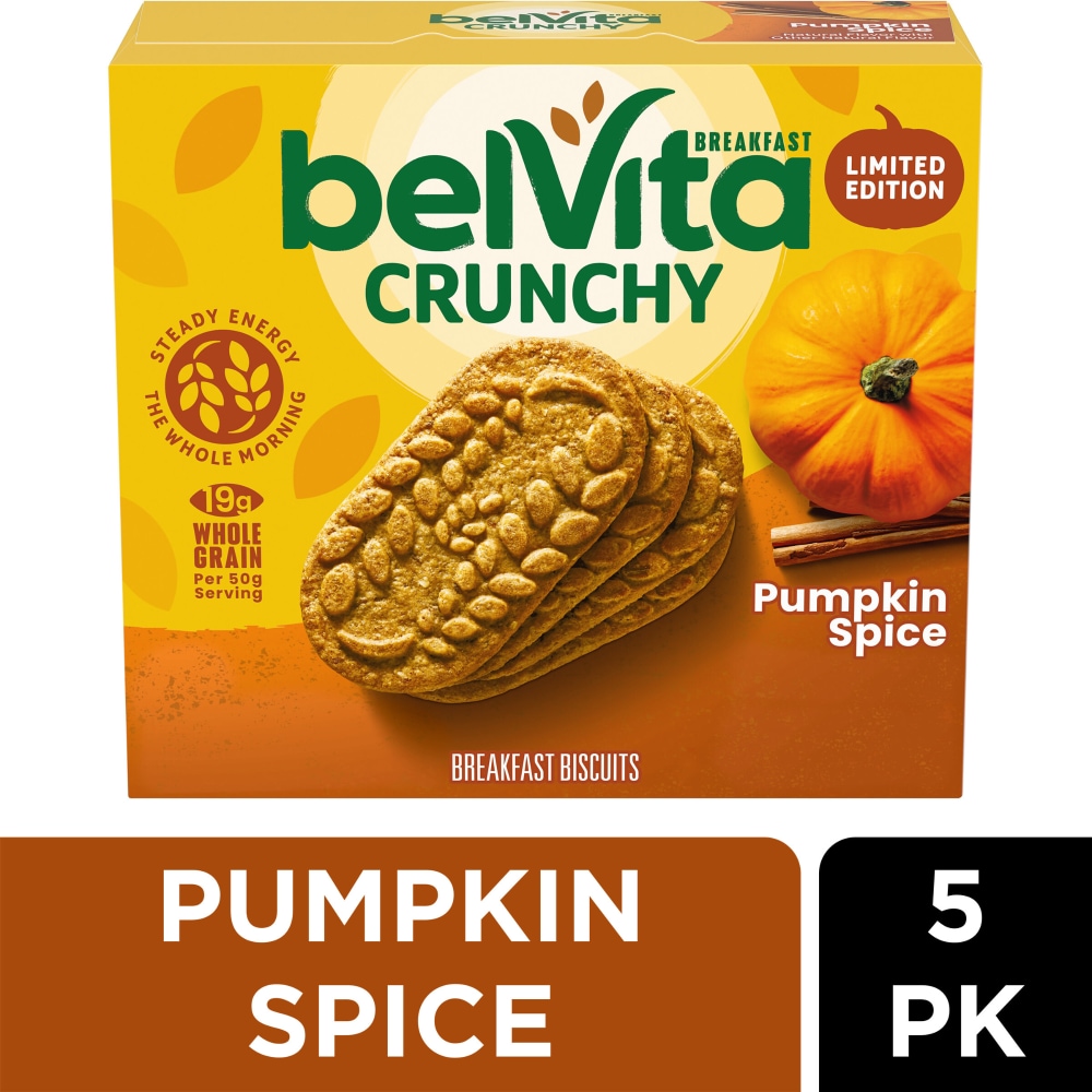 belVita Pumpkin Spice Breakfast Bars Biscuits
