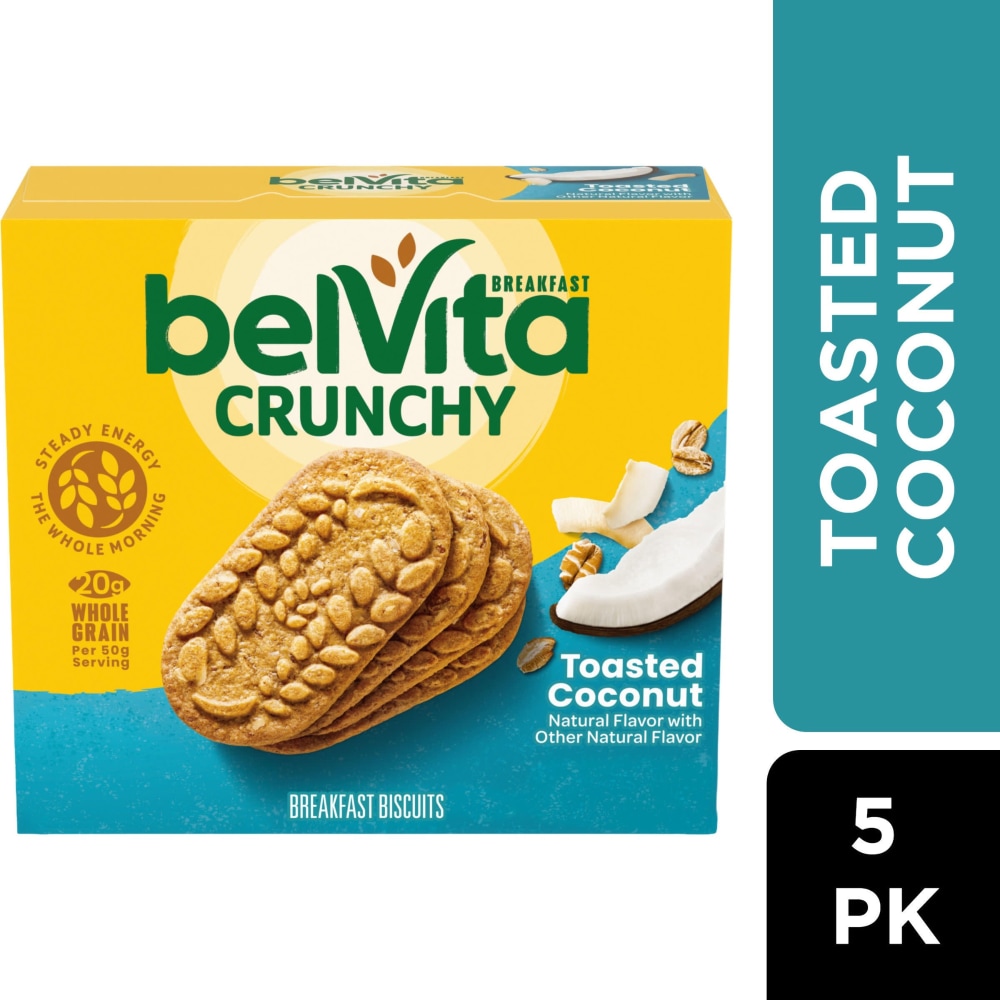 belVita Toasted Coconut Breakfast Bars Biscuits