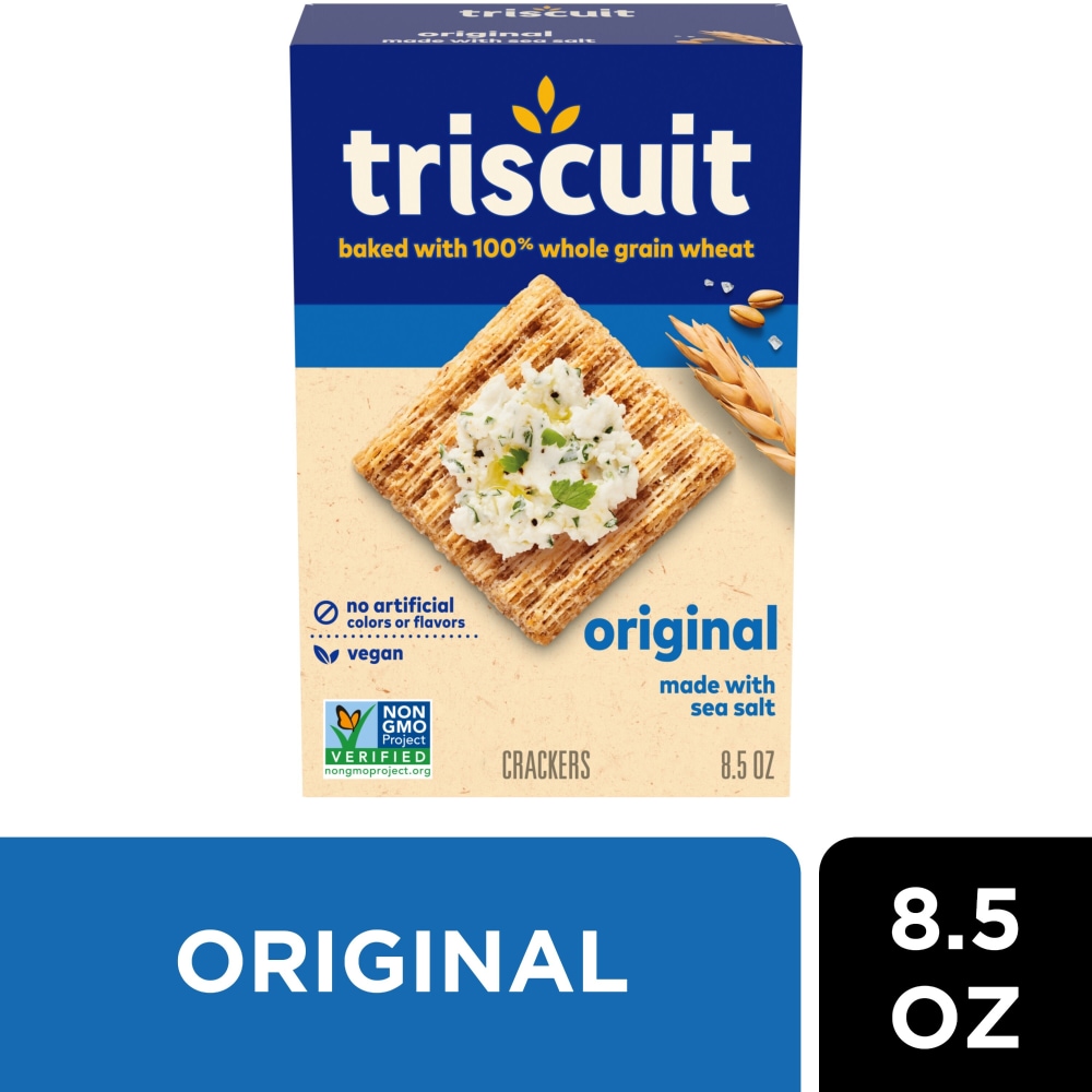 Triscuit Original Whole Grain Wheat Vegan Crackers