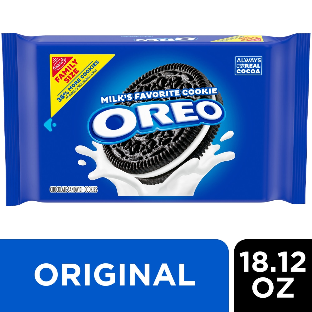 OREO Chocolate Sandwich Cookies Family Size