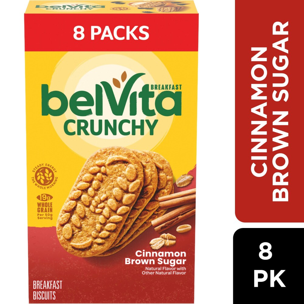 belVita Cinnamon Brown Sugar Breakfast Bars Biscuits Value Pack
