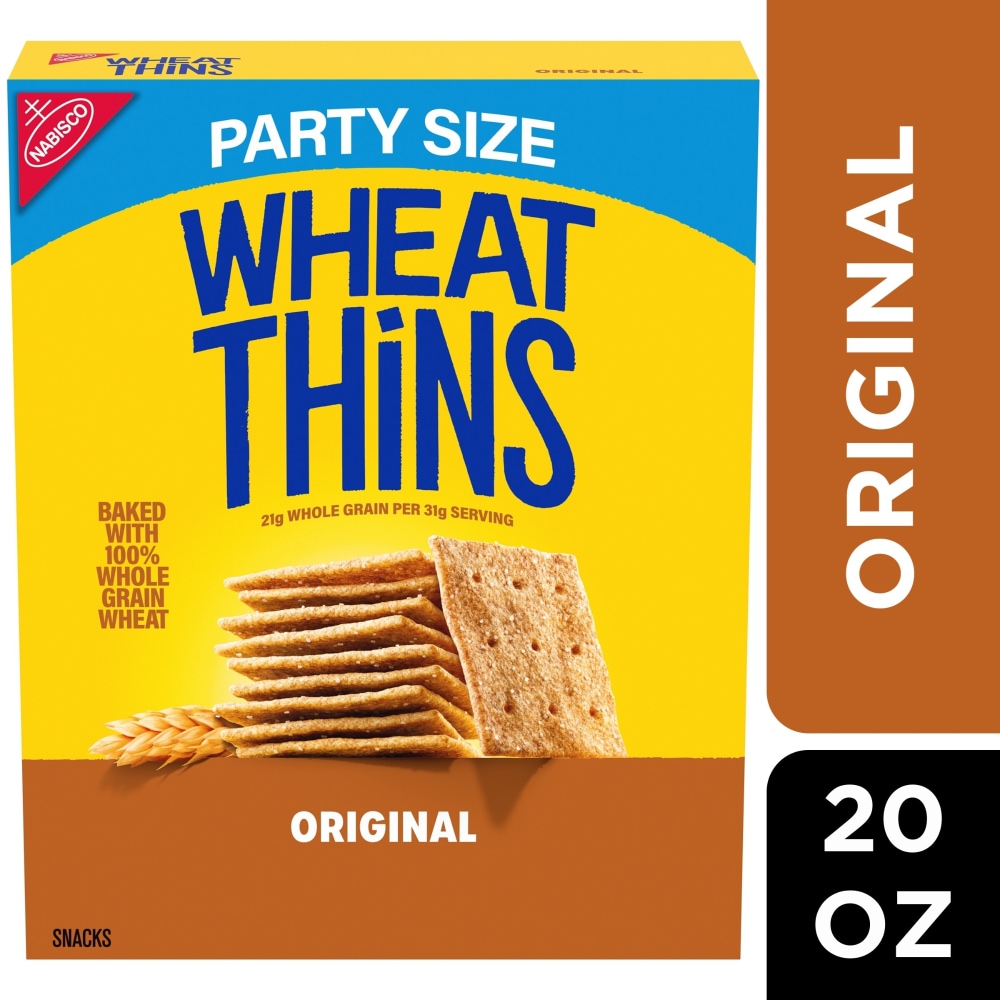 WHEAT THINS Original Whole Grain Wheat Crackers