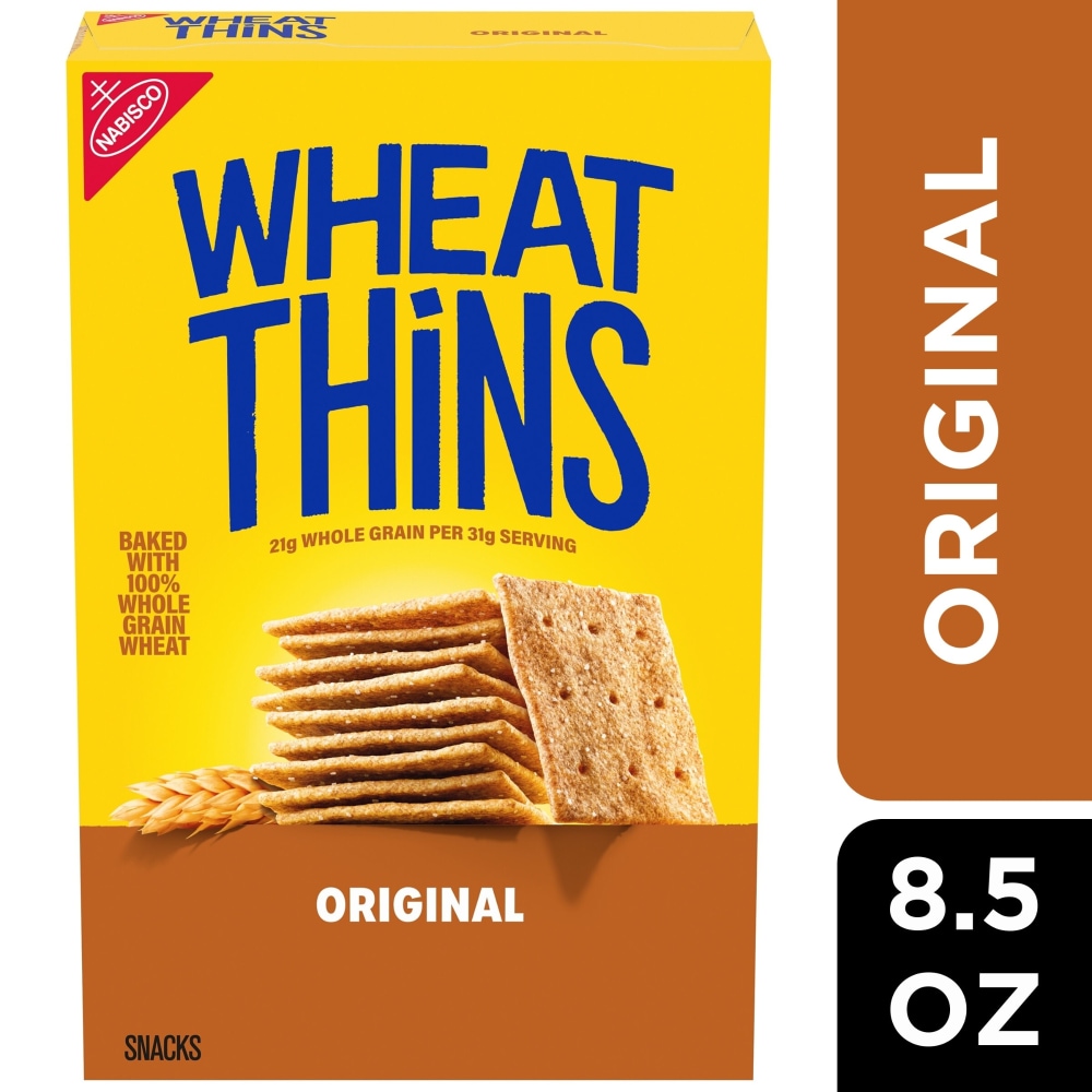 WHEAT THINS Original Whole Grain Wheat Crackers