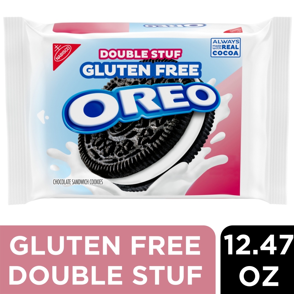 OREO Double Stuf Gluten Free Chocolate Sandwich Cookies
