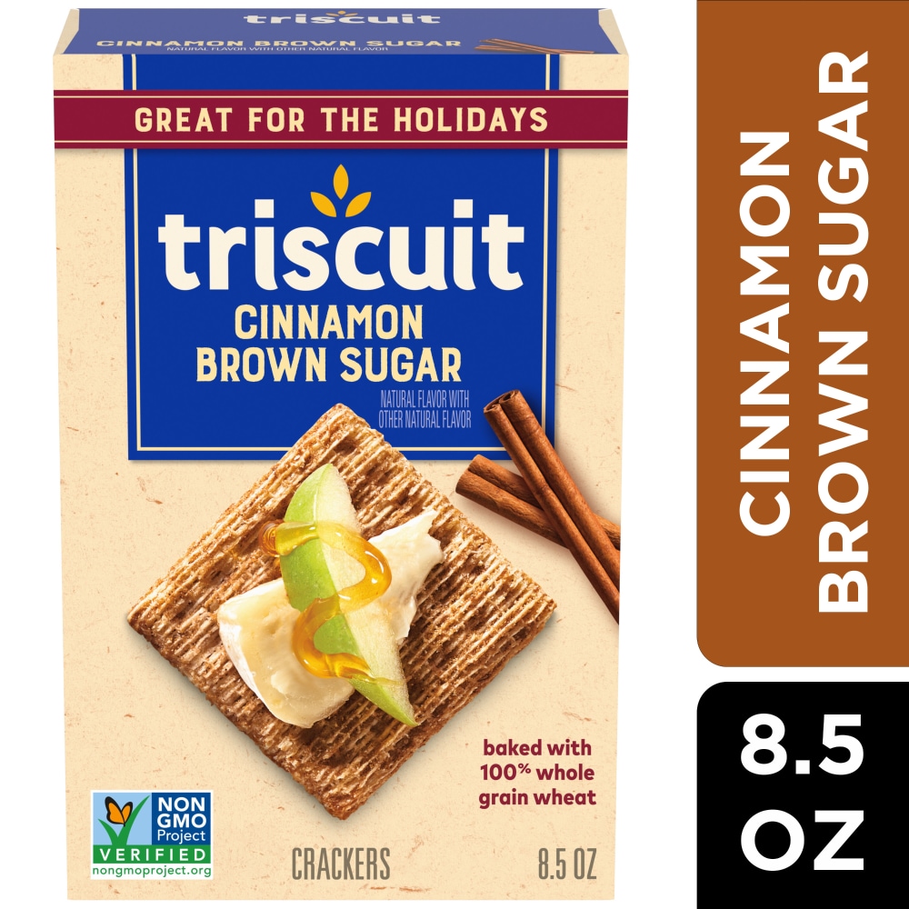 Triscuit Cinnamon Brown Sugar Whole Grain Wheat Crackers
